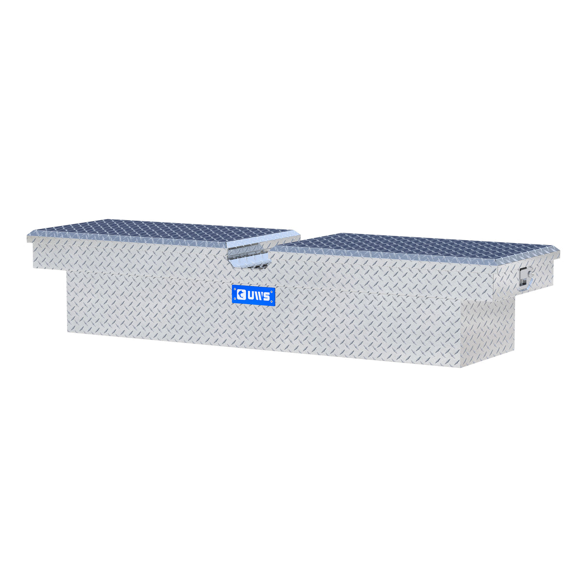 UWS TB-72 Bright Aluminum 72" Gull Wing Crossover Truck Tool Box (LTL Shipping Only)