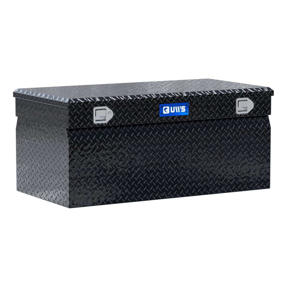 UWS TBC-48-BLK Gloss Black Aluminum 48" Utility Chest Box (LTL Shipping Only)