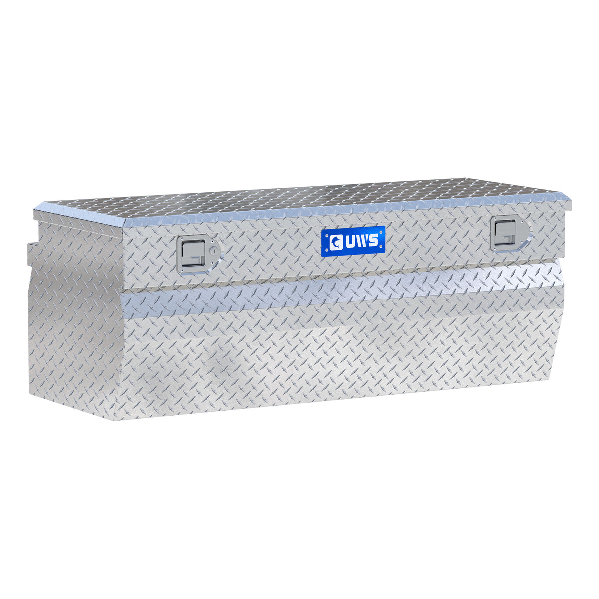 UWS TBC-48-W Bright Aluminum 48" Wedge Utility Chest Box (LTL Shipping Only)