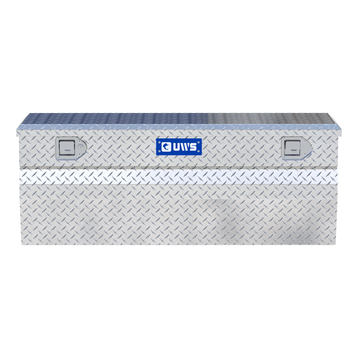 UWS TBC-48-W Bright Aluminum 48" Wedge Utility Chest Box (LTL Shipping Only)