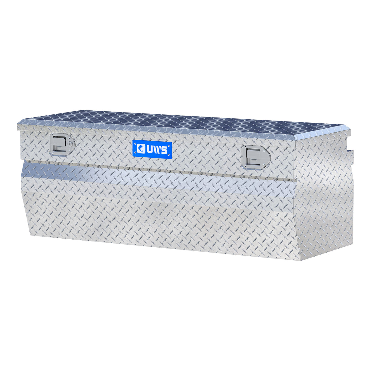 UWS TBC-48-W Bright Aluminum 48" Wedge Utility Chest Box (LTL Shipping Only)