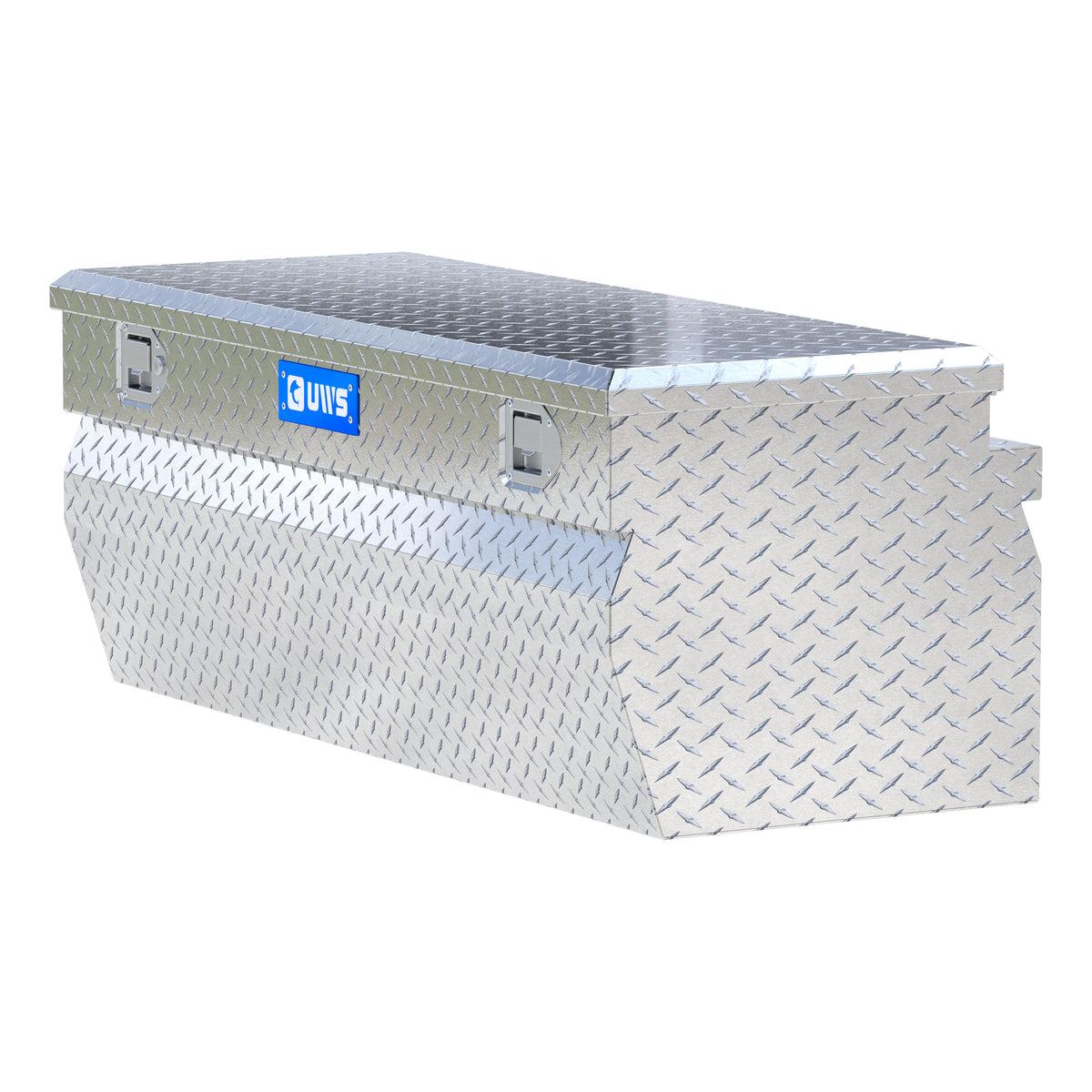 UWS TBC-48-W Bright Aluminum 48" Wedge Utility Chest Box (LTL Shipping Only)