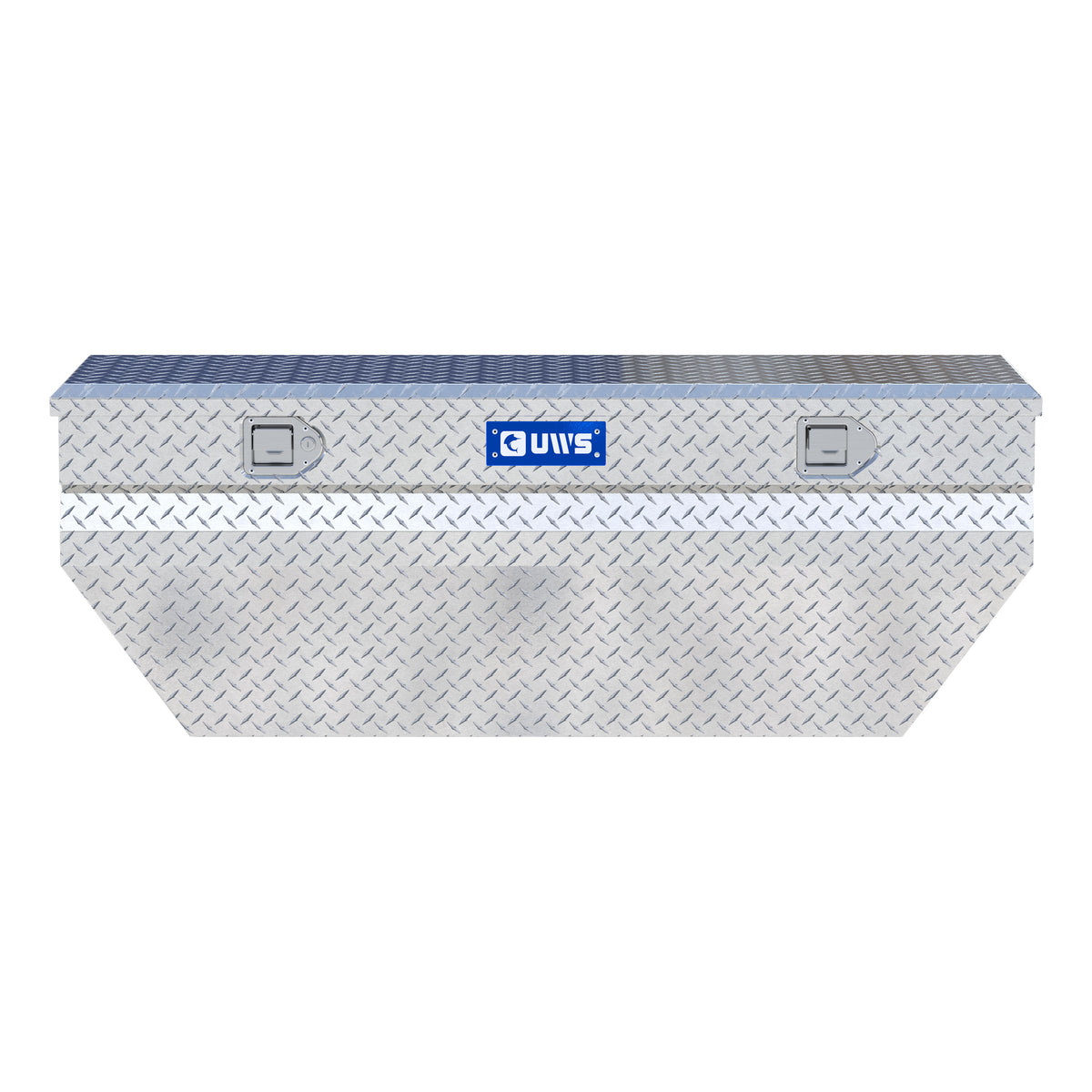 UWS TBC-55-WN Bright Aluminum 55" Wedged Angled Utility Chest Box (LTL Shipping Only)