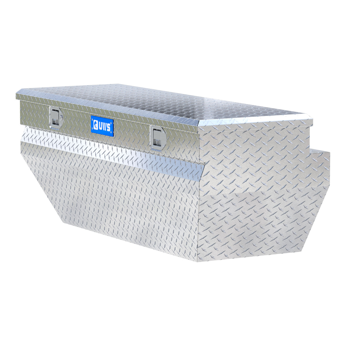 UWS TBC-55-WN Bright Aluminum 55" Wedged Angled Utility Chest Box (LTL Shipping Only)