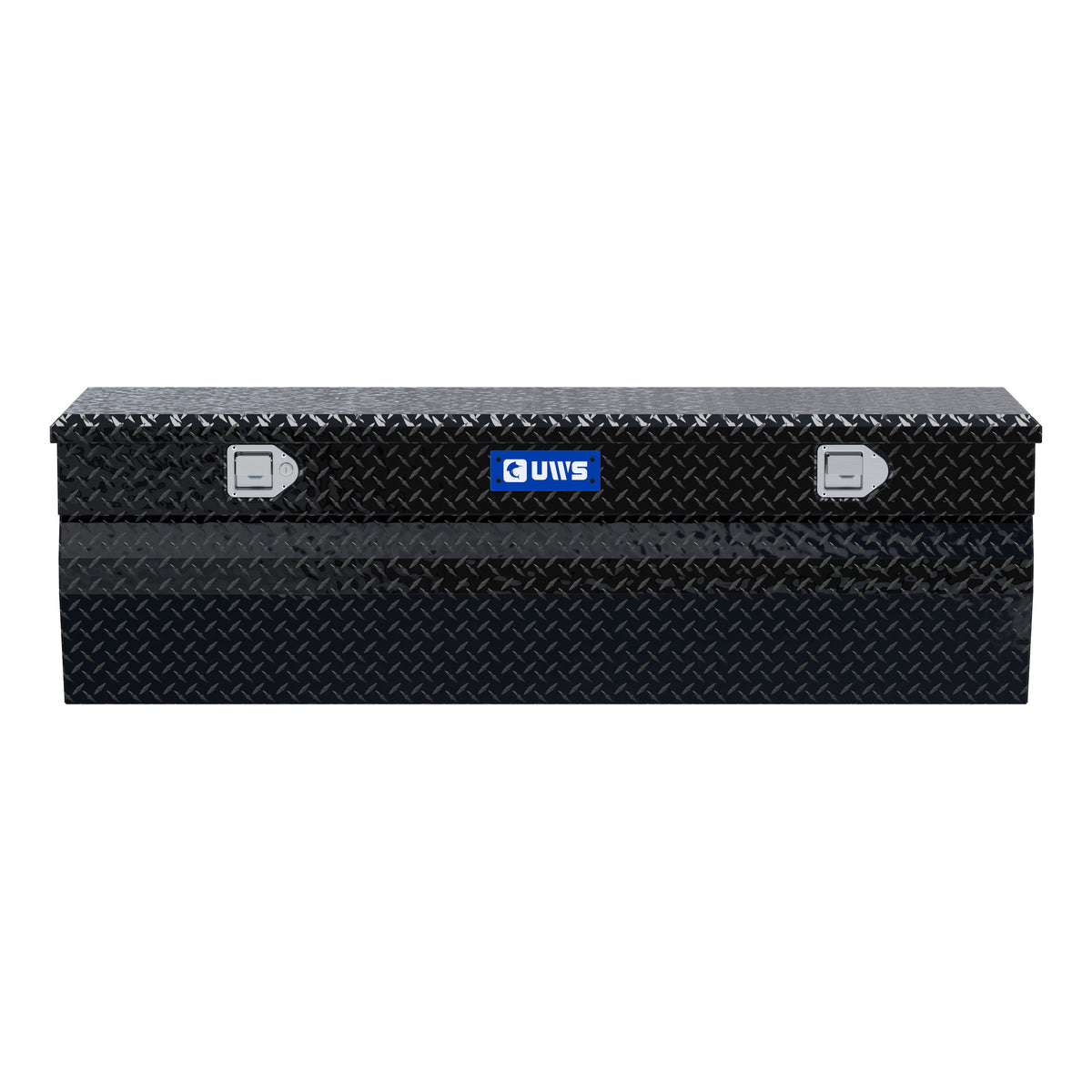UWS TBC-60-W-BLK Gloss Black Aluminum 60" Wedge Utility Chest Box (LTL Shipping Only)