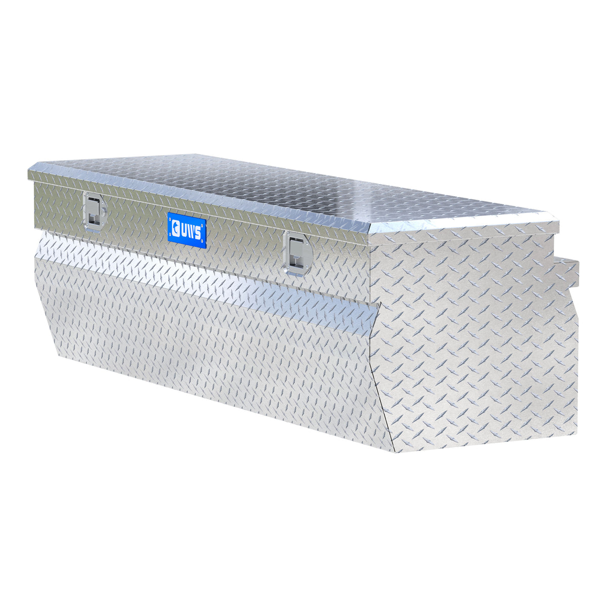 UWS TBC-60-W Bright Aluminum 60" Wedge Utility Chest Box (LTL Shipping Only)