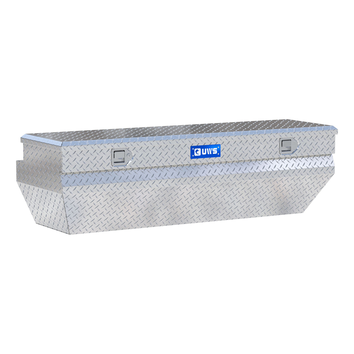 UWS TBC-62-WN Bright Aluminum 62" Wedged Angled Utility Chest Box (LTL Shipping Only)