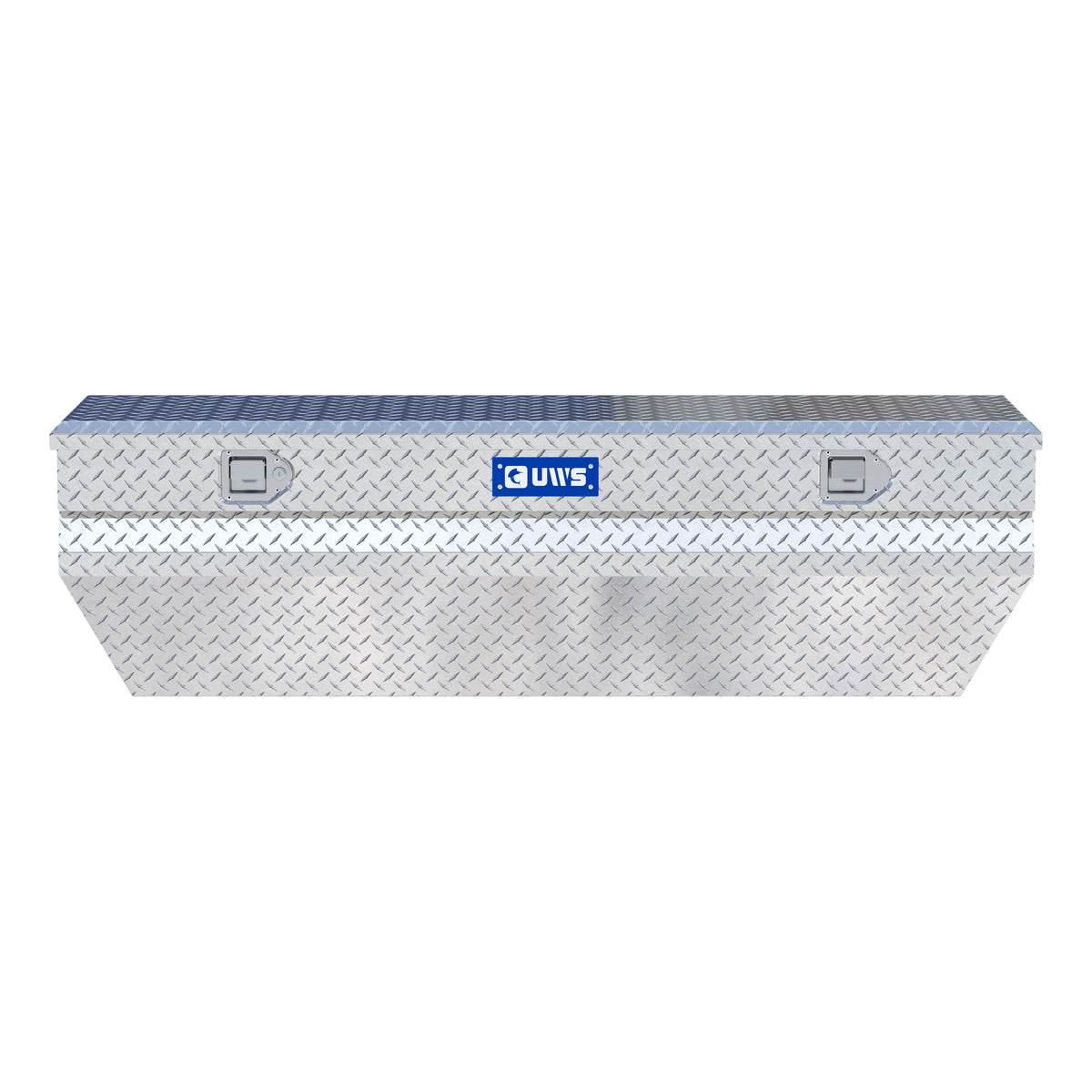 UWS TBC-62-WN Bright Aluminum 62" Wedged Angled Utility Chest Box (LTL Shipping Only)