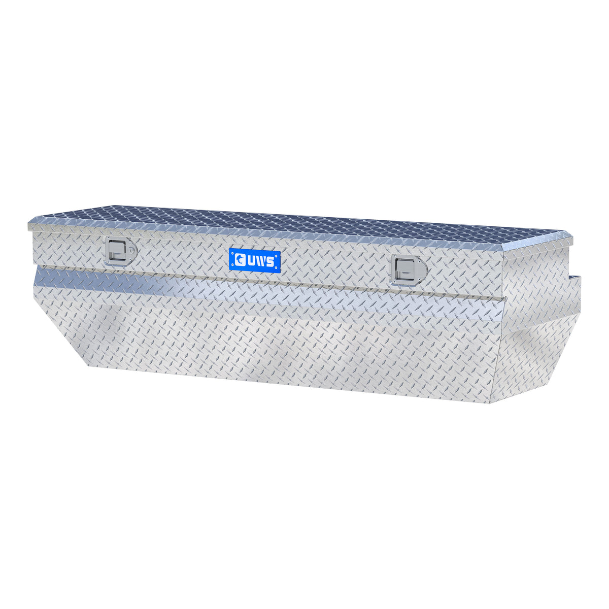 UWS TBC-62-WN Bright Aluminum 62" Wedged Angled Utility Chest Box (LTL Shipping Only)