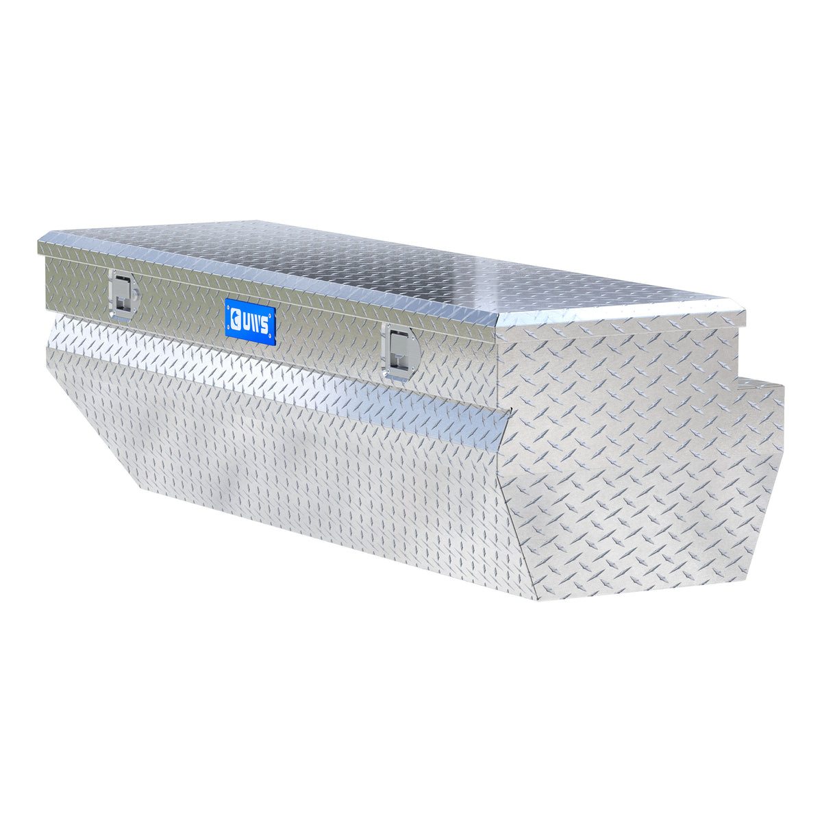 UWS TBC-62-WN Bright Aluminum 62" Wedged Angled Utility Chest Box (LTL Shipping Only)