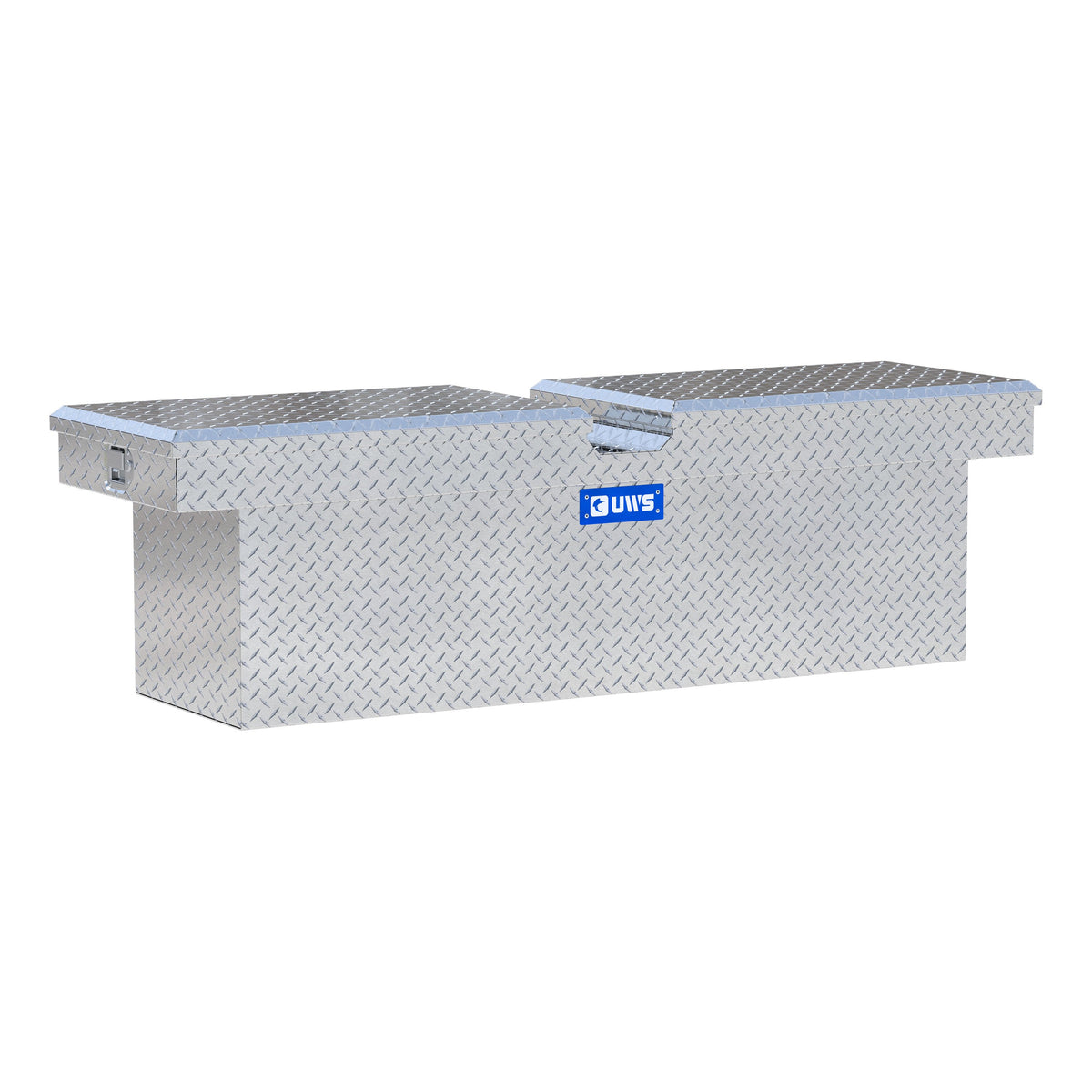 UWS TBD-69 Bright Aluminum 69" Deep Gull Wing Crossover Truck Tool Box