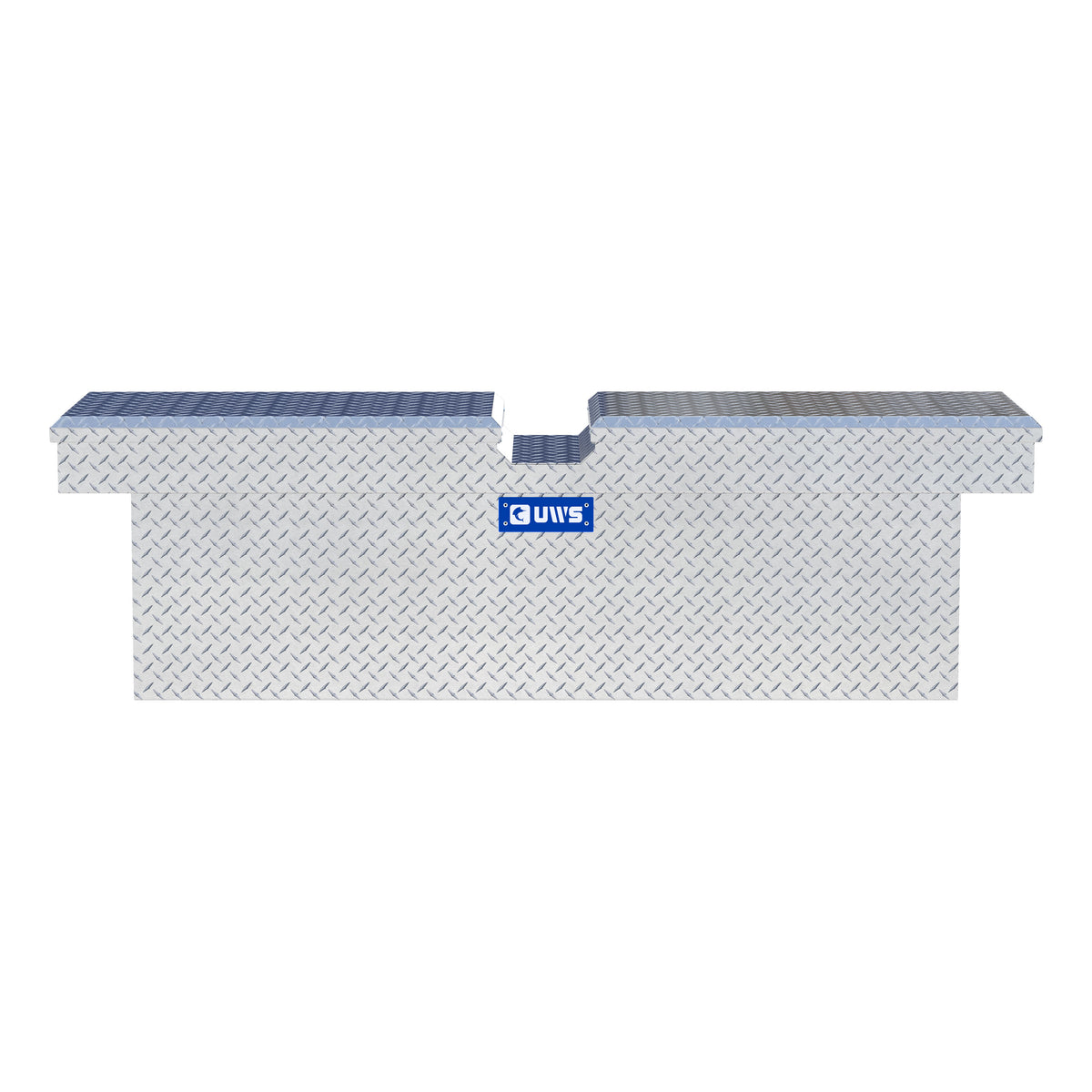 UWS TBD-69 Bright Aluminum 69" Deep Gull Wing Crossover Truck Tool Box