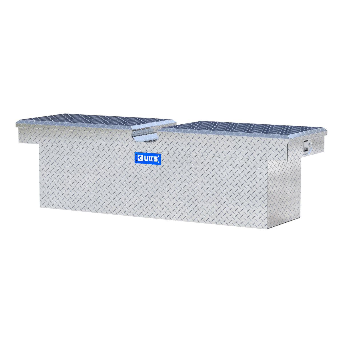 UWS TBD-69 Bright Aluminum 69" Deep Gull Wing Crossover Truck Tool Box