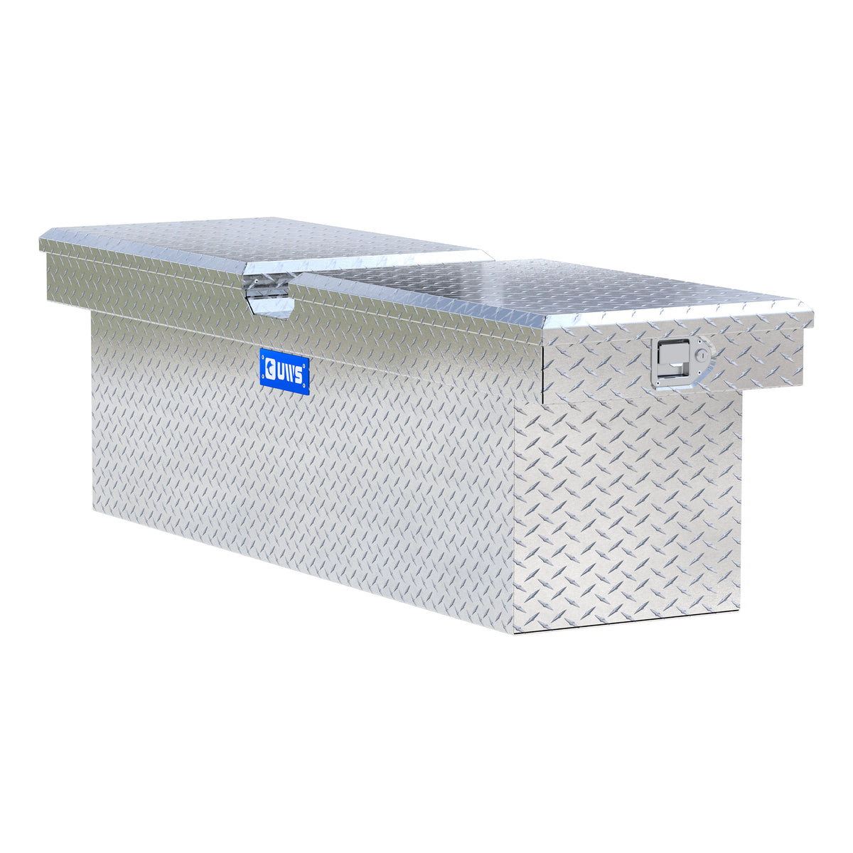 UWS TBD-69 Bright Aluminum 69" Deep Gull Wing Crossover Truck Tool Box