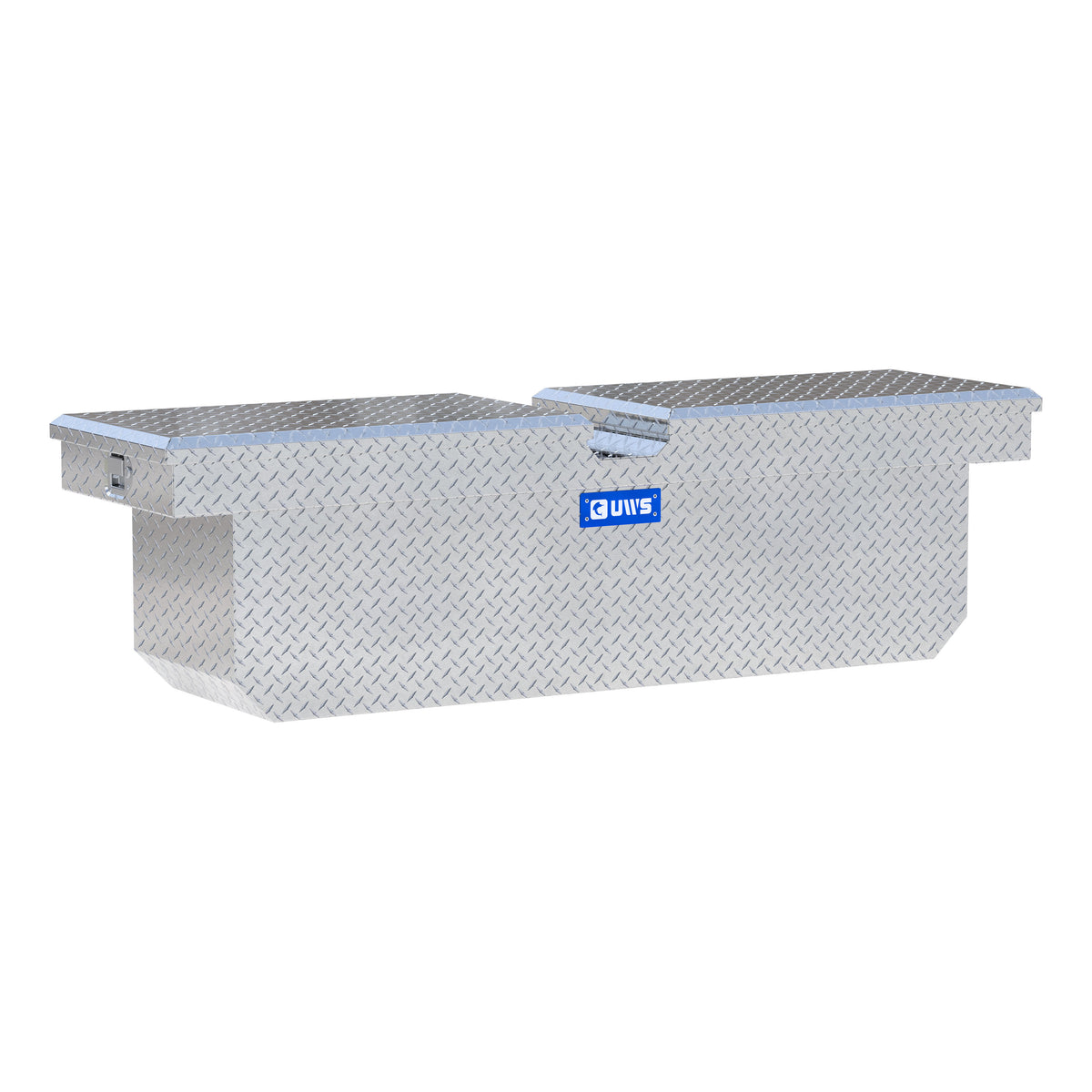 UWS TBD-72 Bright Aluminum 72" Deep Gull Wing Crossover Truck Tool Box