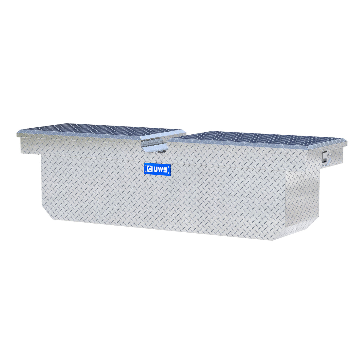 UWS TBD-72 Bright Aluminum 72" Deep Gull Wing Crossover Truck Tool Box