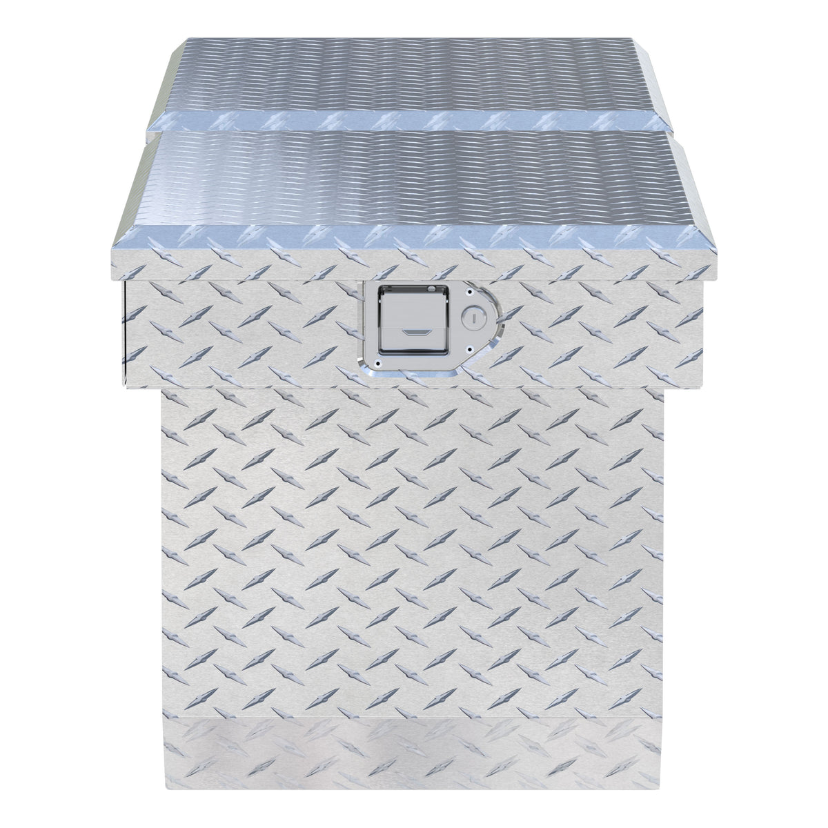 UWS TBD-72 Bright Aluminum 72" Deep Gull Wing Crossover Truck Tool Box