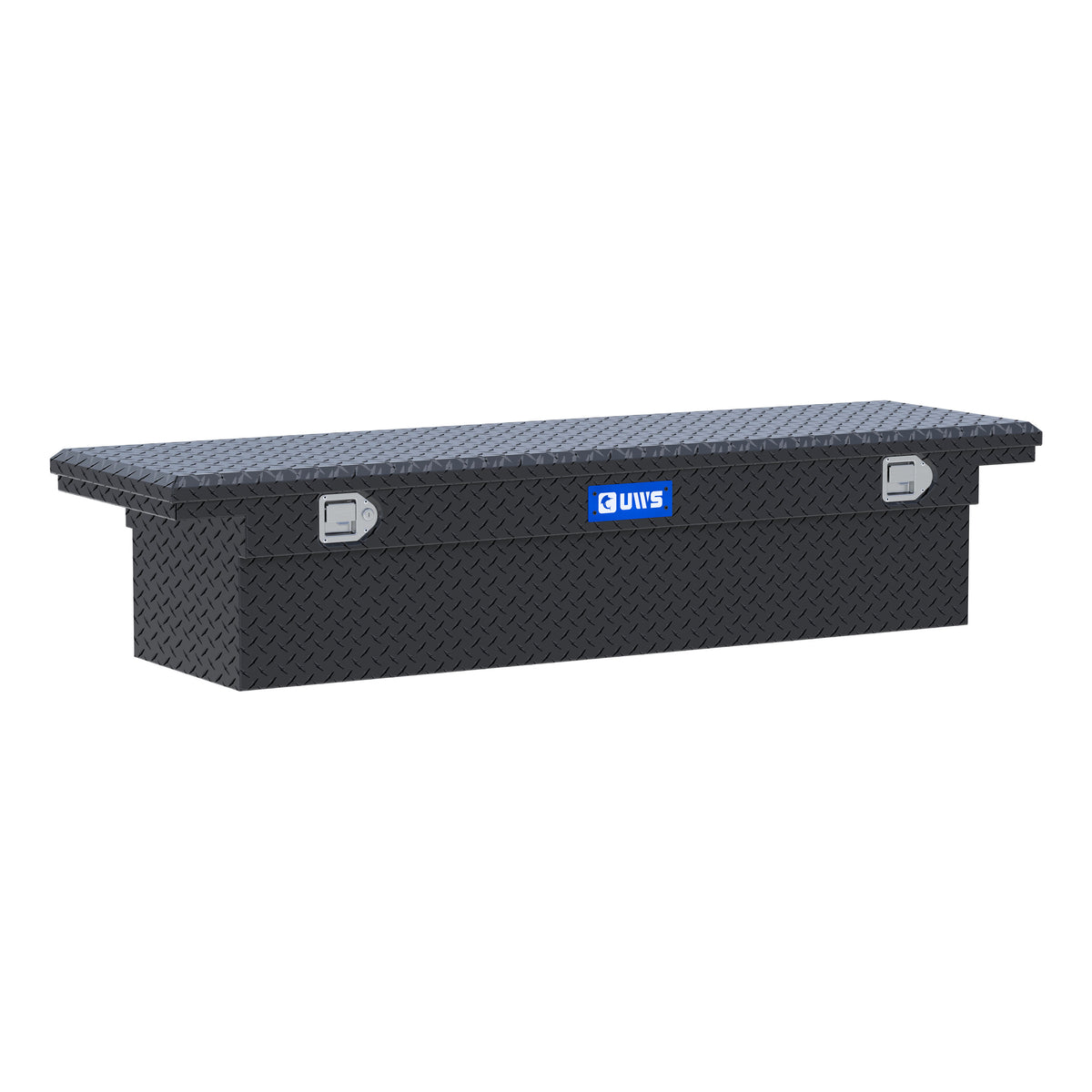 UWS TBS-69-LP-MB Matte Black Aluminum 69" Truck Tool Box with Low Profile (LTL Shipping Only)