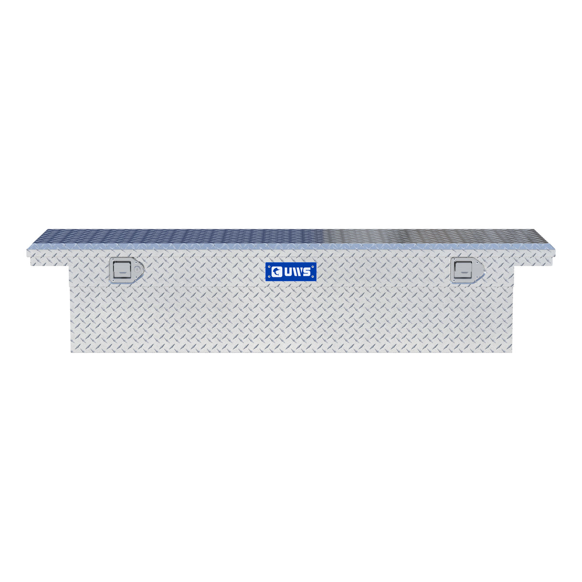 UWS TBS-69-LP Bright Aluminum 69" Crossover Truck Tool Box, Low Profile (LTL Shipping Only)