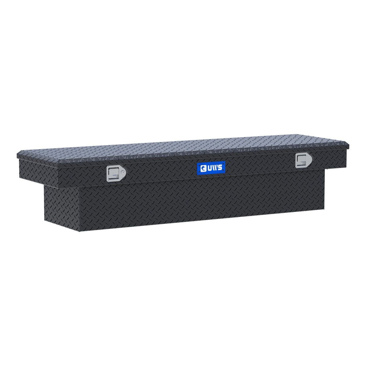 UWS TBS-69-MB Matte Black Aluminum 69" Crossover Truck Tool Box (LTL Shipping Only)