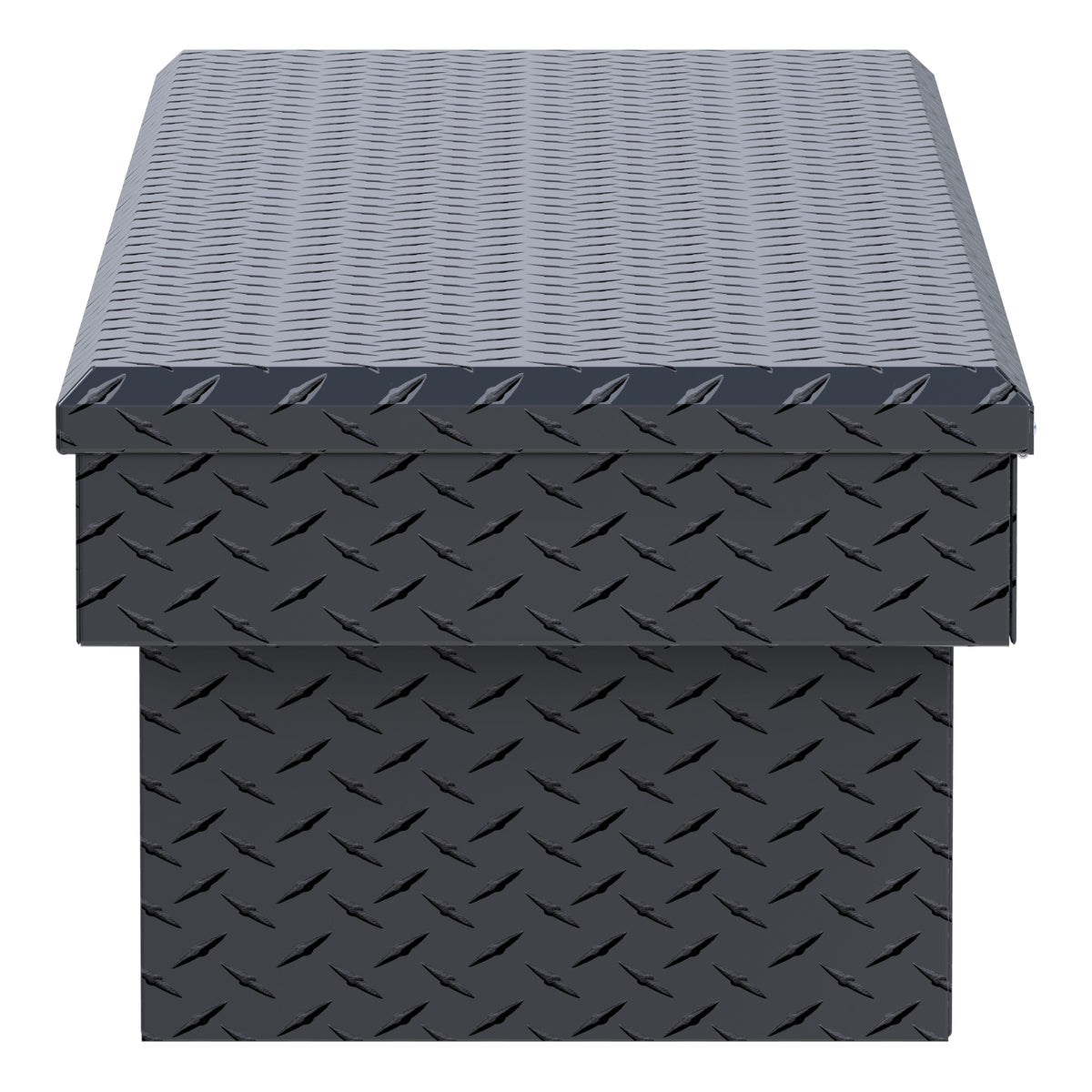 UWS TBS-69-MB Matte Black Aluminum 69" Crossover Truck Tool Box (LTL Shipping Only)