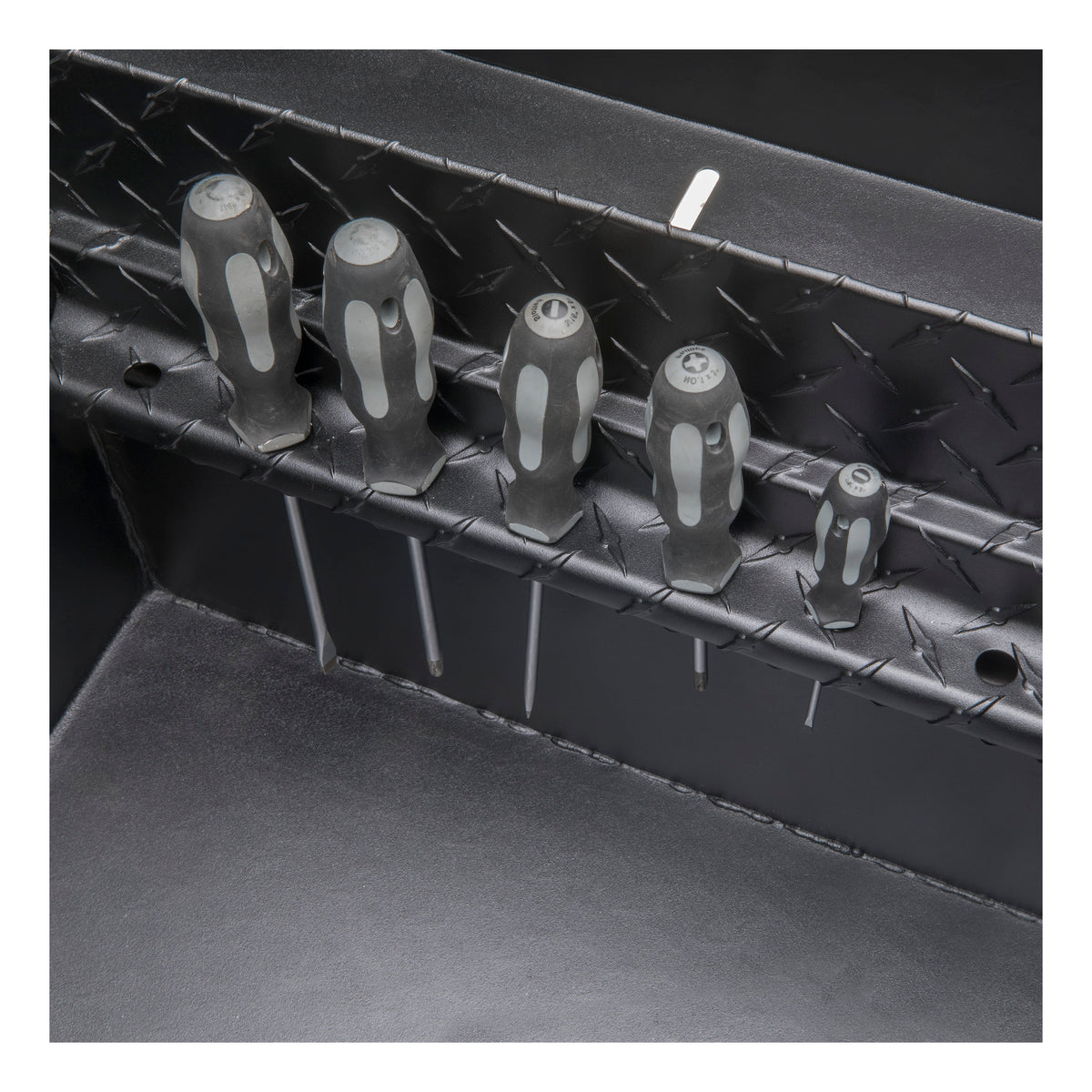 UWS TBS-69-MB Matte Black Aluminum 69" Crossover Truck Tool Box (LTL Shipping Only)