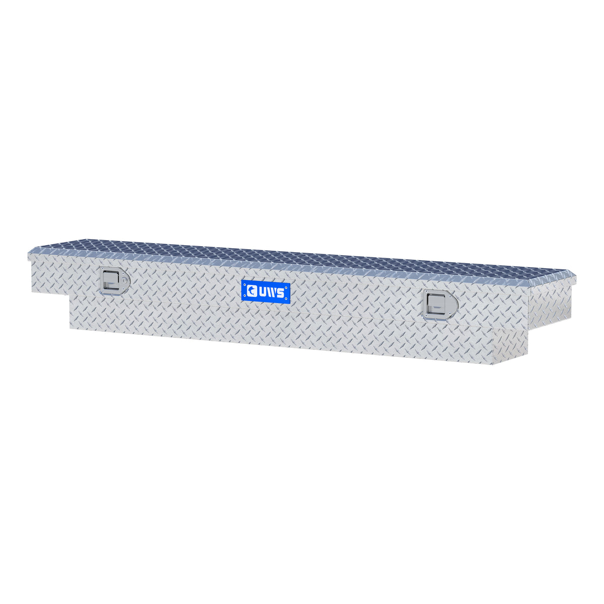 UWS TBS-69-SL Bright Aluminum 69" Slim-Line Crossover Truck Tool Box (LTL Shipping Only)