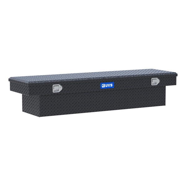 UWS TBS-72-MB Matte Black Aluminum 72" Crossover Truck Tool Box (LTL Shipping Only)