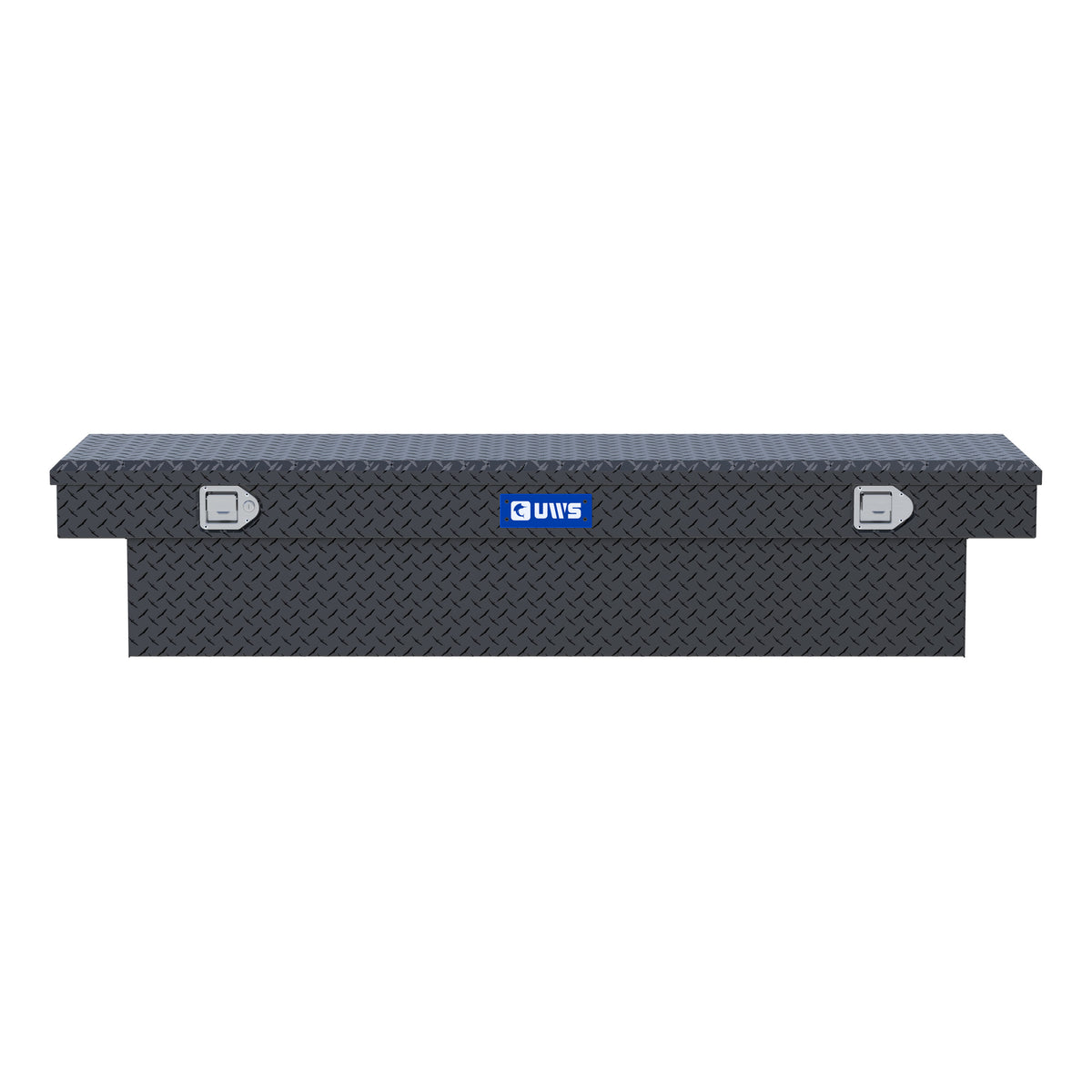UWS TBS-72-MB Matte Black Aluminum 72" Crossover Truck Tool Box (LTL Shipping Only)