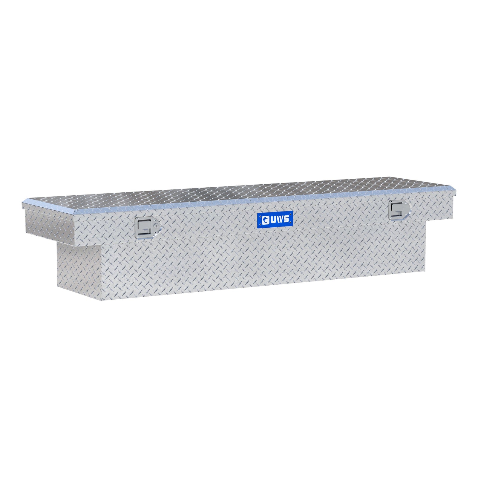 UWS TBS-72 Bright Aluminum 72" Crossover Truck Tool Box (LTL Shipping Only)