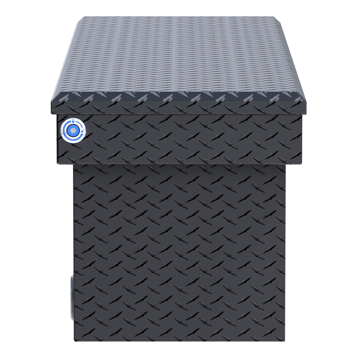 UWS TBSD-69-PB-MB Matte Black 69" Deep Push Button Crossover Truck Tool Box