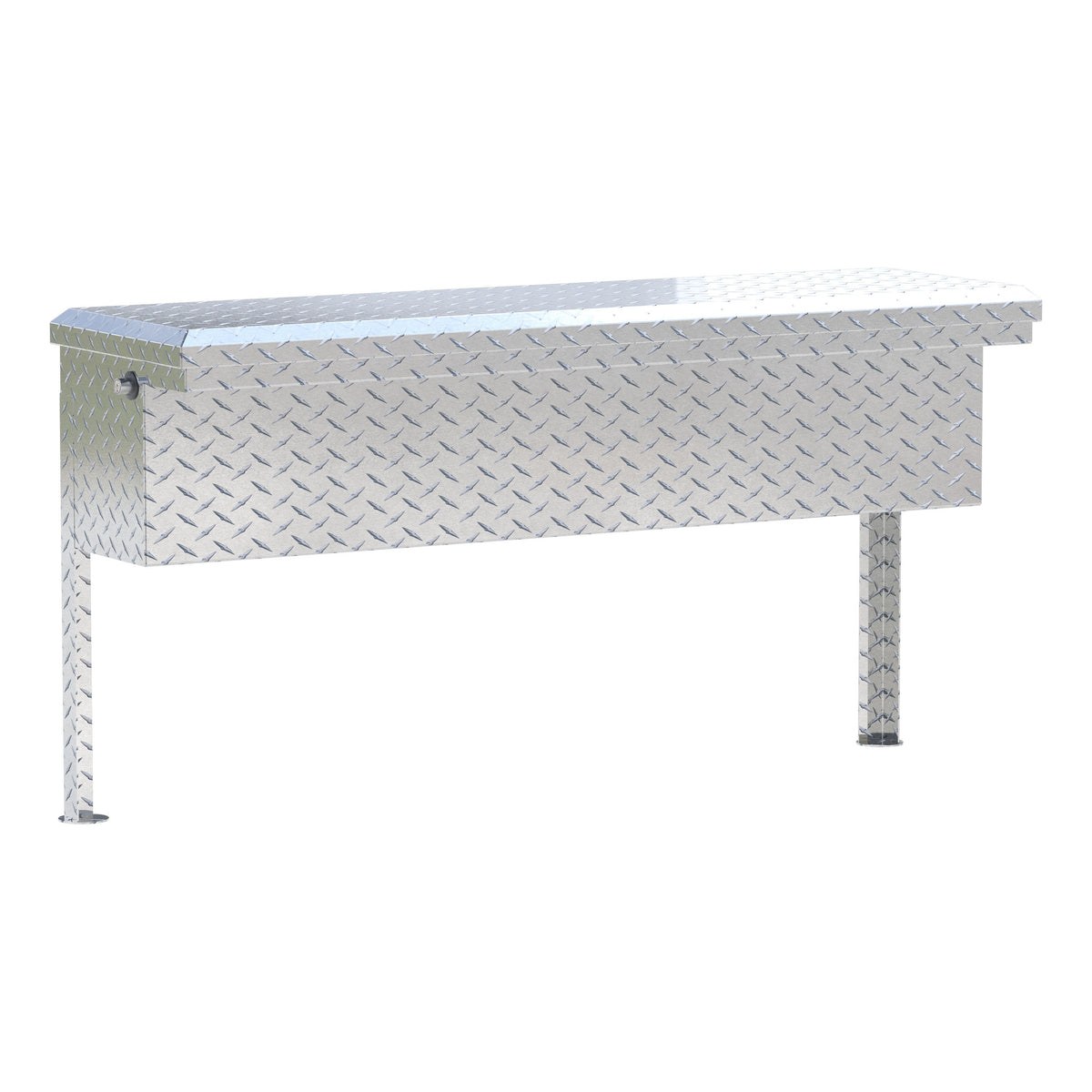 UWS TBSM-48-LP Bright Aluminum 48" Truck Side Tool Box with Low Profile (LTL Shipping Only)
