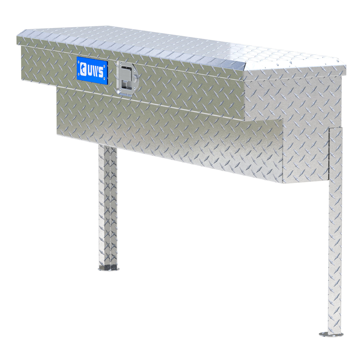 UWS TBSM-48 Bright Aluminum 48" Truck Side Tool Box (LTL Shipping Only)