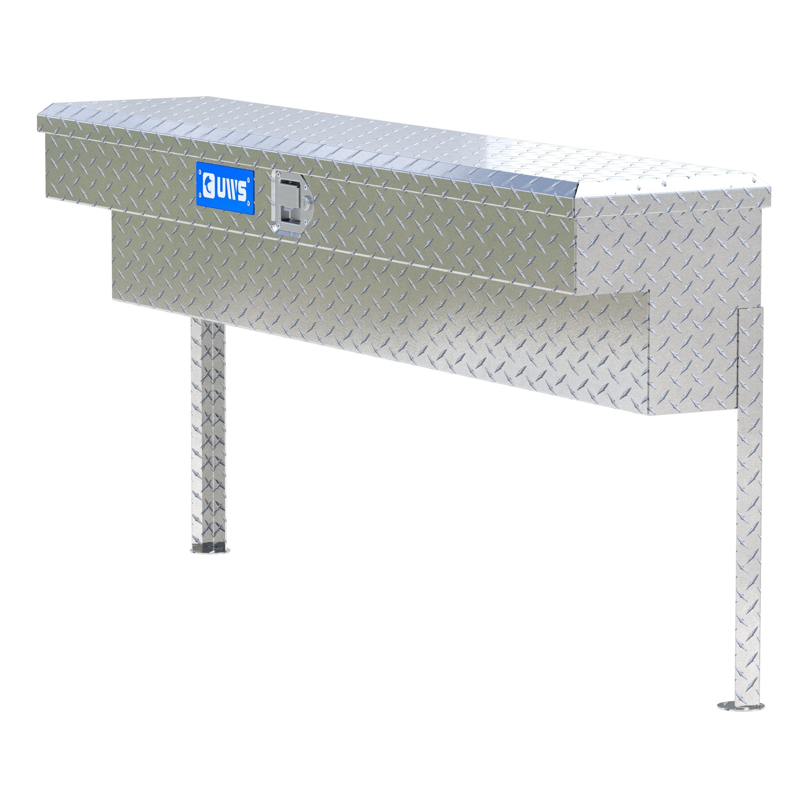 UWS TBSM-60 Bright Aluminum 60" Truck Side Tool Box (LTL Shipping Only)