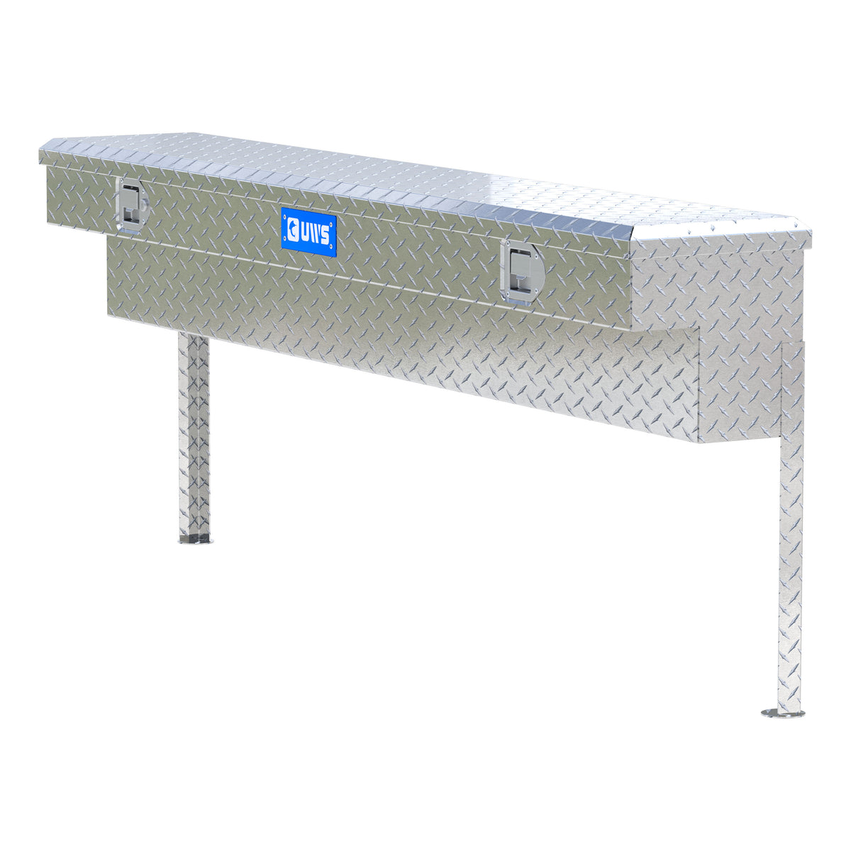 UWS TBSM-72 Bright Aluminum 72" Truck Side Tool Box (LTL Shipping Only)