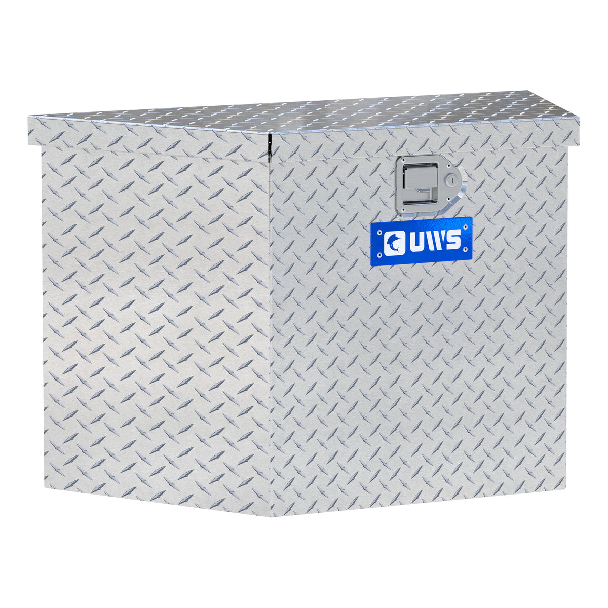 UWS TBV-34 Bright Aluminum 34" Trailer Tongue Box (LTL Shipping Only)