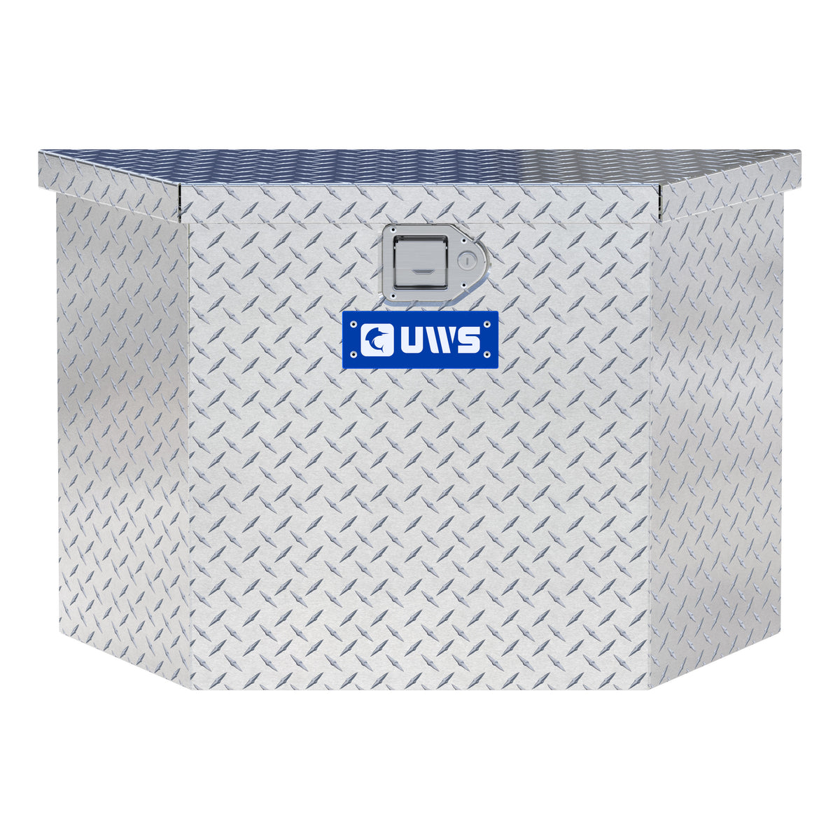 UWS TBV-34 Bright Aluminum 34" Trailer Tongue Box (LTL Shipping Only)