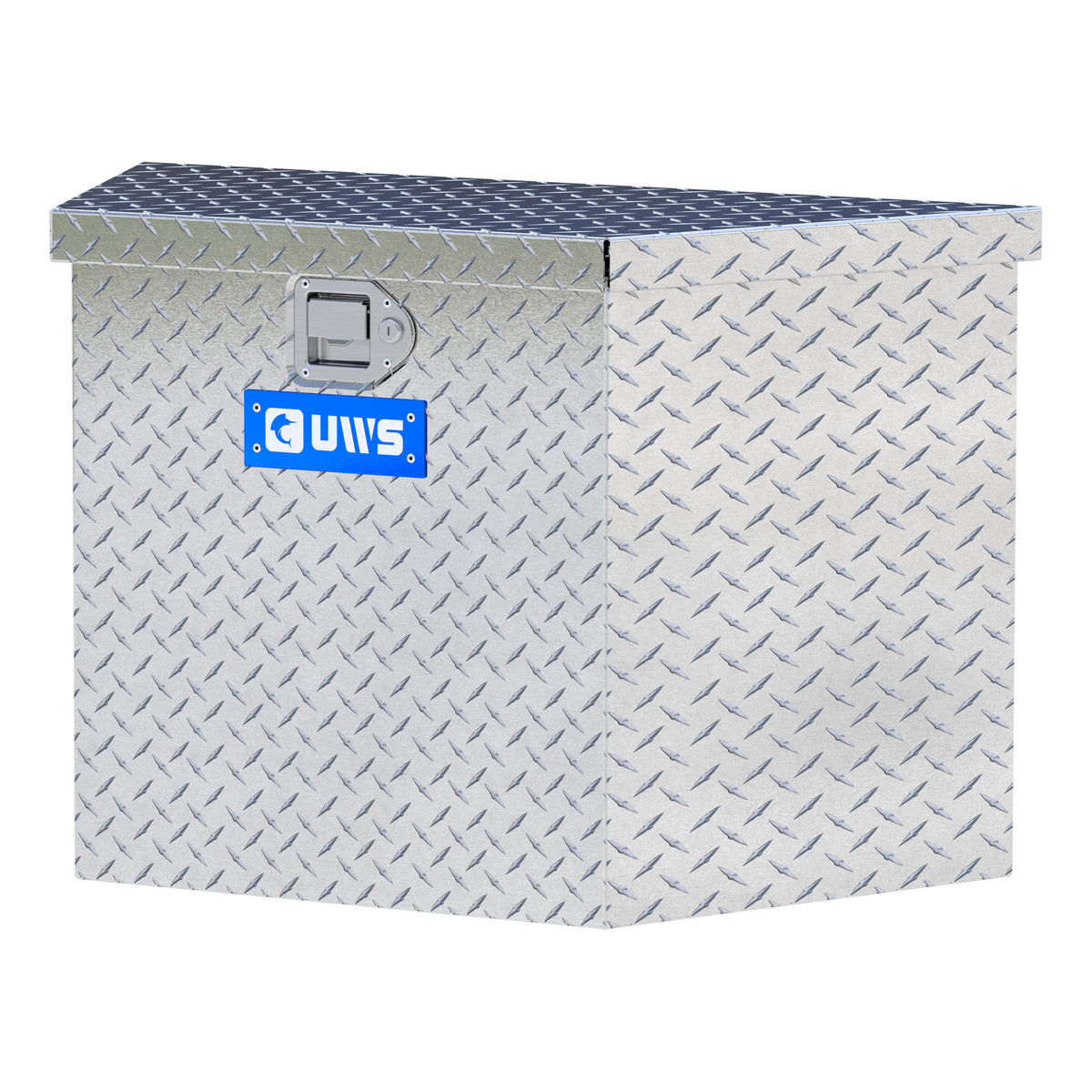 UWS TBV-34 Bright Aluminum 34" Trailer Tongue Box (LTL Shipping Only)
