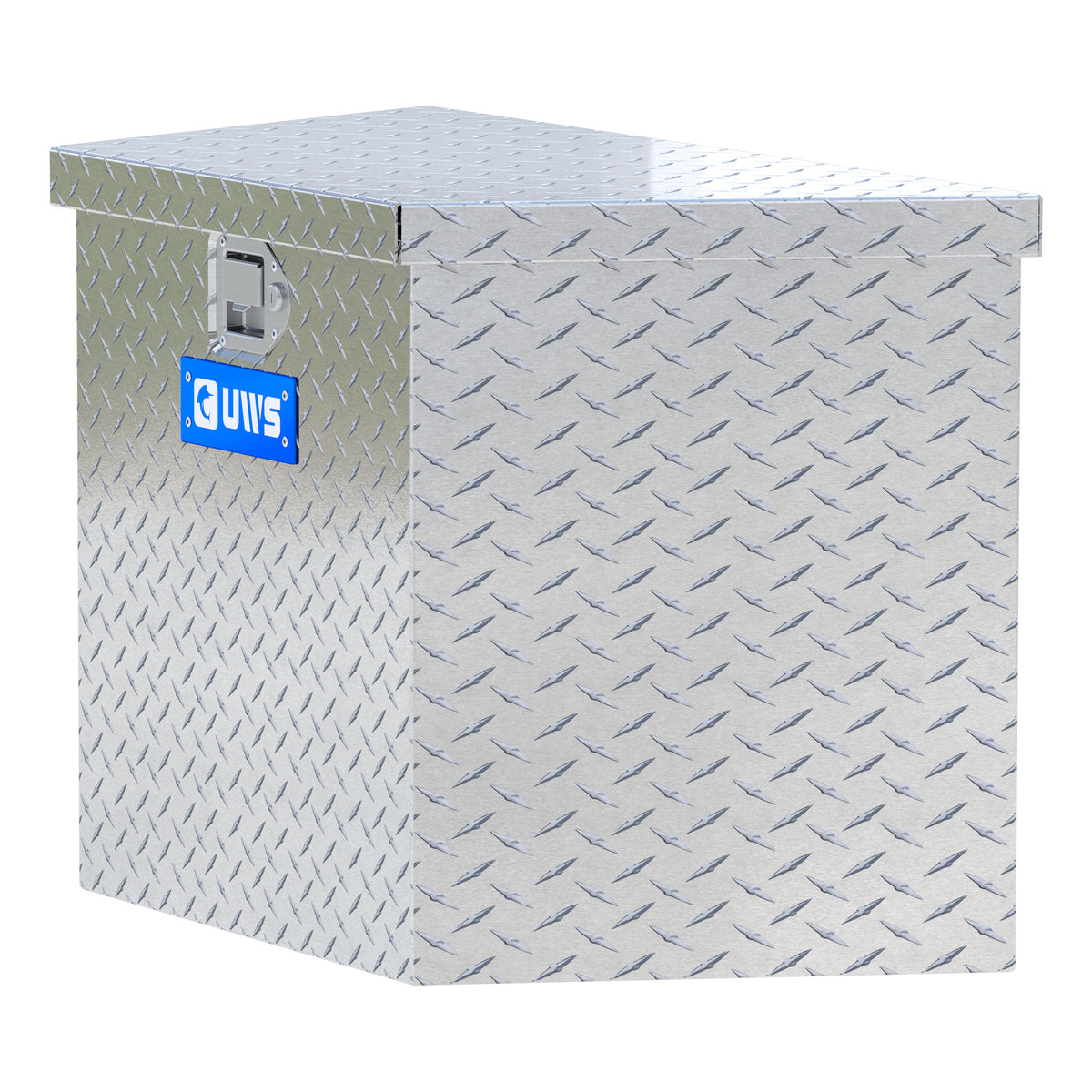 UWS TBV-34 Bright Aluminum 34" Trailer Tongue Box (LTL Shipping Only)