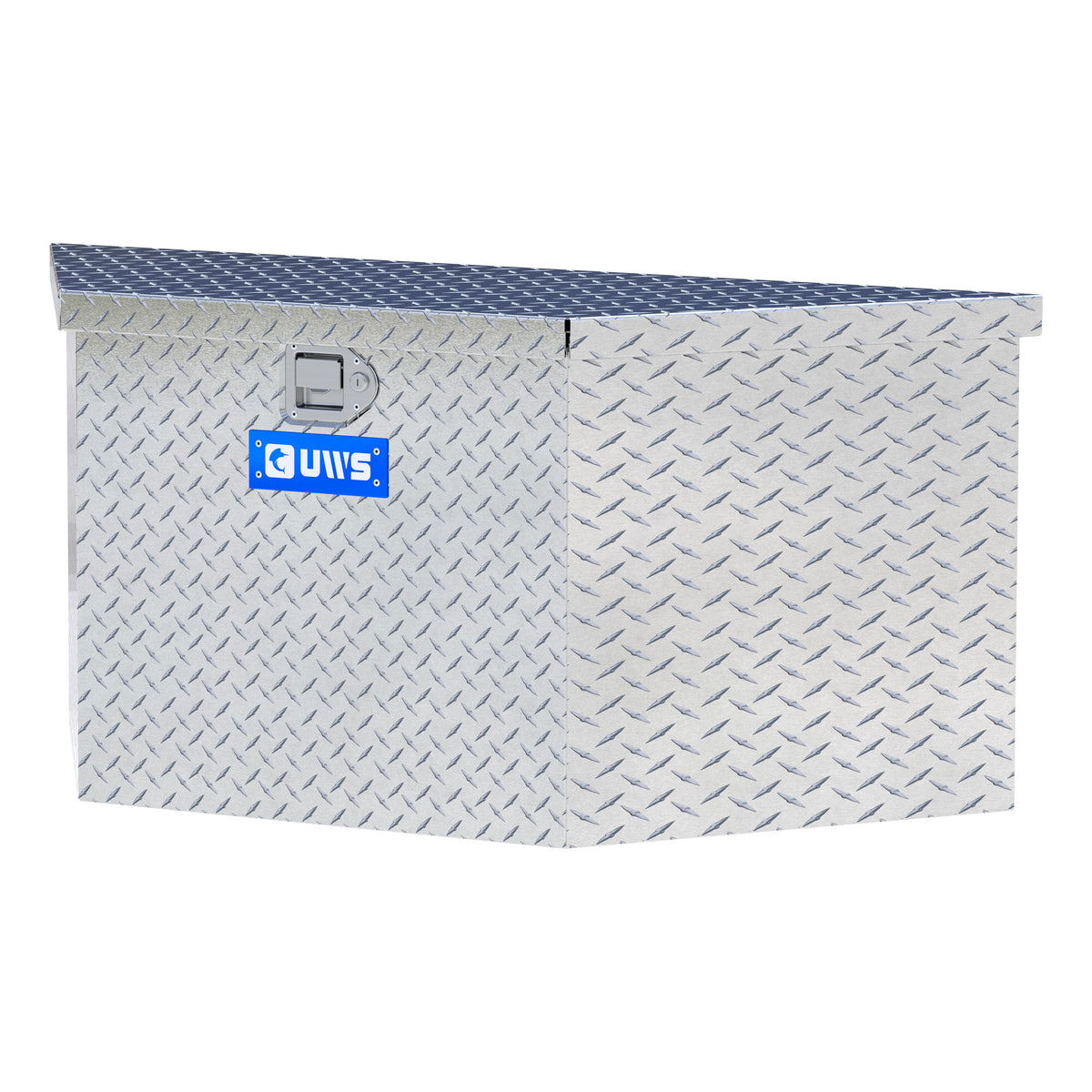 UWS TBV-49 Bright Aluminum 49" Trailer Tongue Box (LTL Shipping Only)