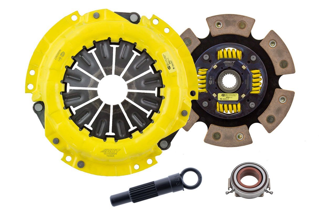 ACT 1991 Geo Prizm Sport/Race Sprung 6 Pad Clutch Kit - TC1-SPG6