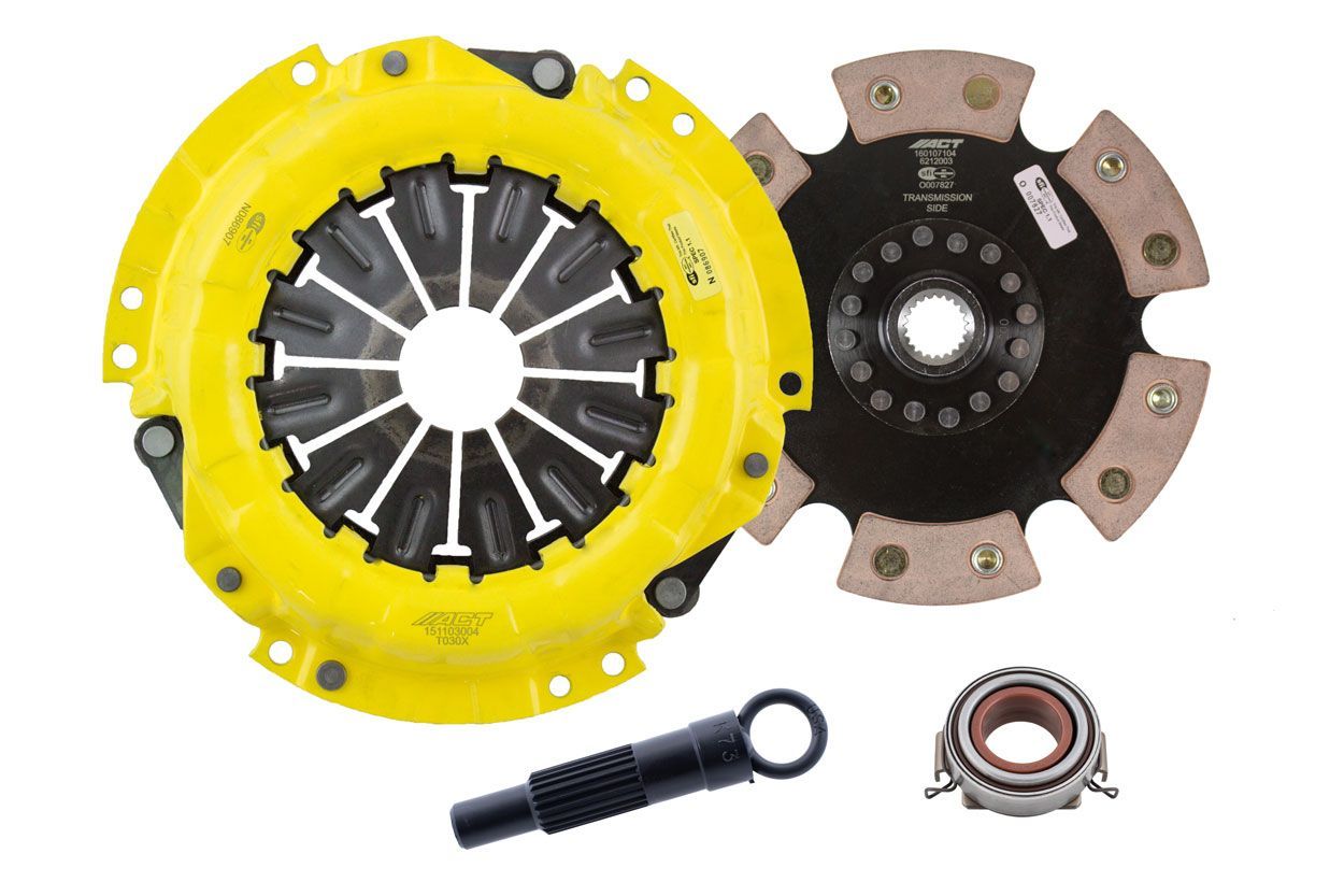 ACT 1991 Geo Prizm Sport/Race Rigid 6 Pad Clutch Kit - TC1-SPR6