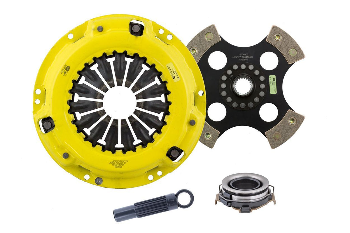 ACT 1988 Toyota Camry XT/Race Rigid 4 Pad Clutch Kit - TC6-XTR4