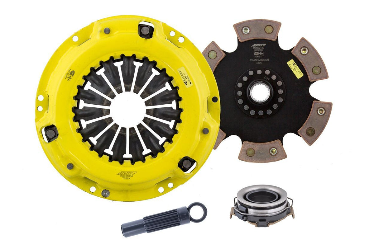 ACT 1988 Toyota Camry XT/Race Rigid 6 Pad Clutch Kit - TC6-XTR6