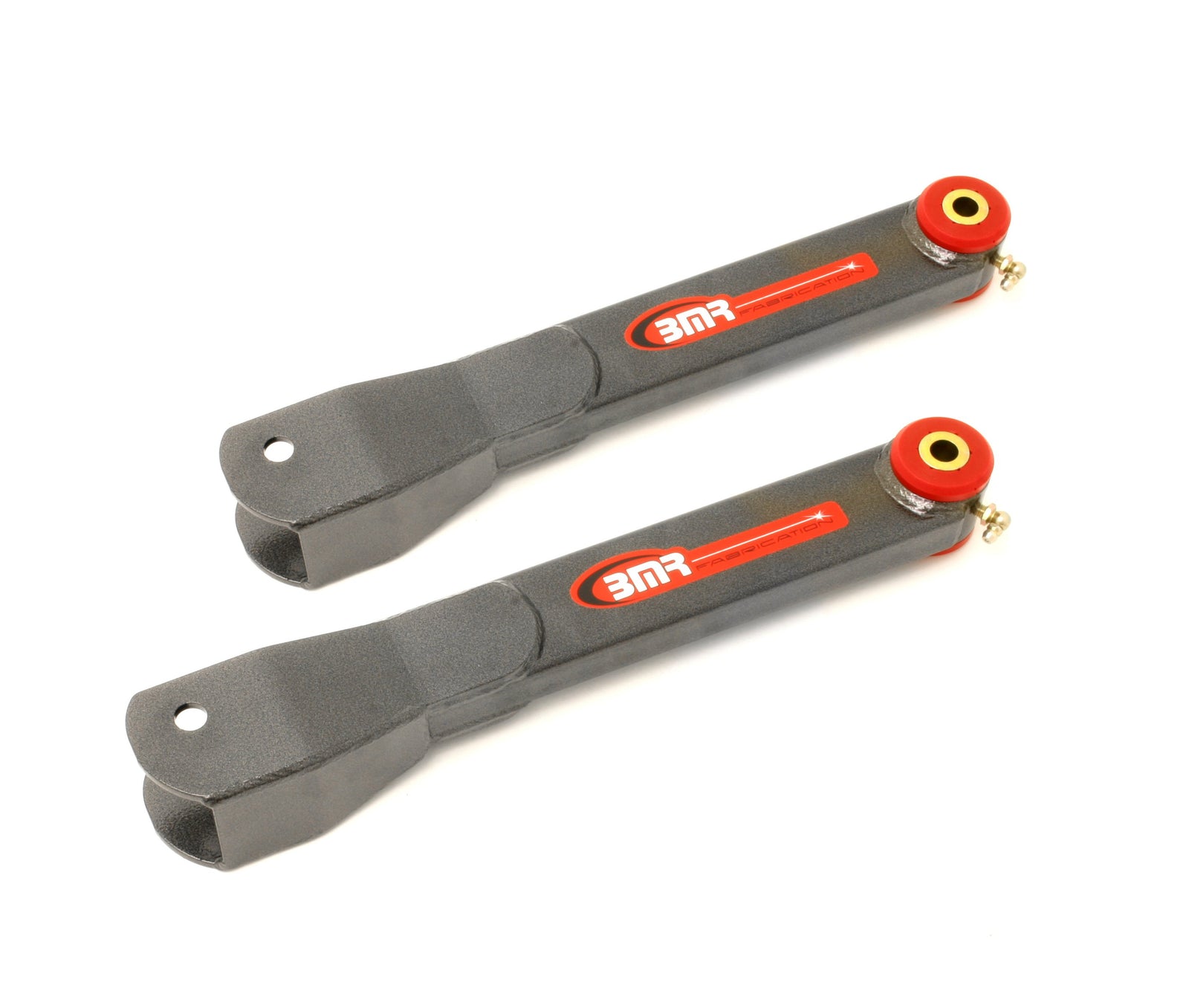 BMR 10-15 5th Gen Camaro Non-Adj. Rear Trailing Arms (Polyurethane) - Black Hammertone - TCA026H