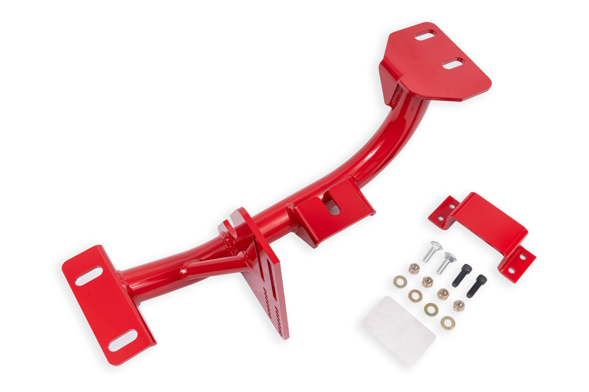 BMR 98-02 4th Gen F-Body Torque Arm Relocation Crossmember T56 / M6 LS1 - Red - TCC006R