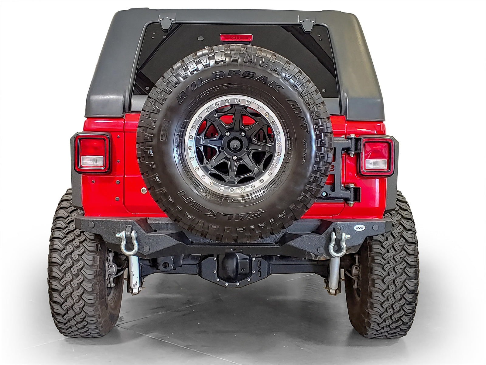 DV8 Offroad - Hinge Mounted Tire Carrier - TCJL-03