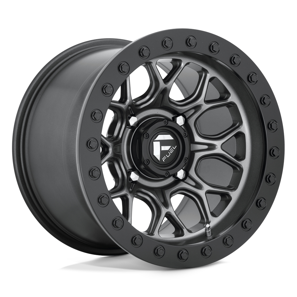 Fuel Off-Road D919 15X10 Matte Gunmetal Black Bead Ring 4x156 0mm