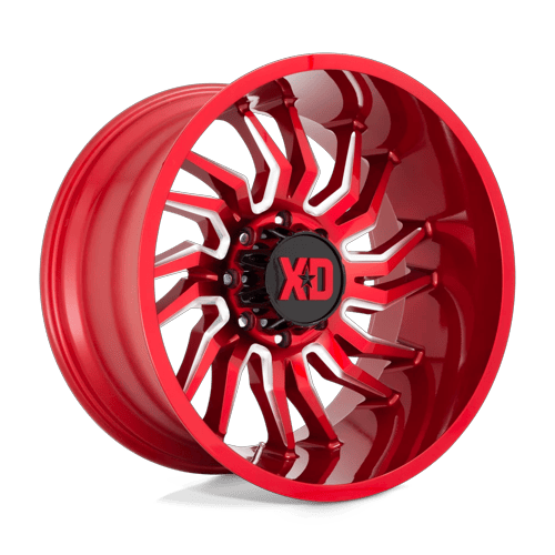 XD - XD858 22X10 8X6.5 Candy RED Milled -18MM