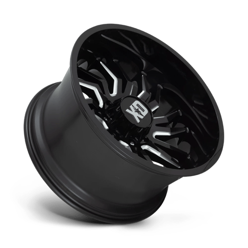 XD - XD858 22X10 5X127 Gloss Black Mill -18MM